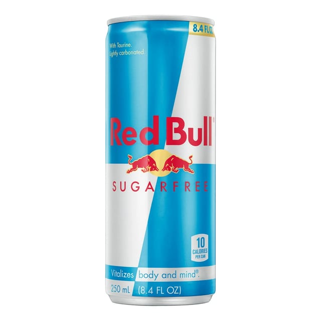 Red Bull Sugar Free.