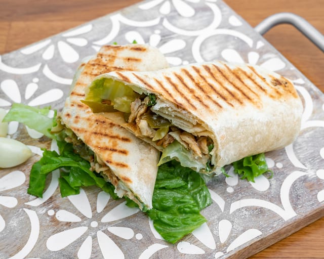 Chicken Shawarma Sandwich.