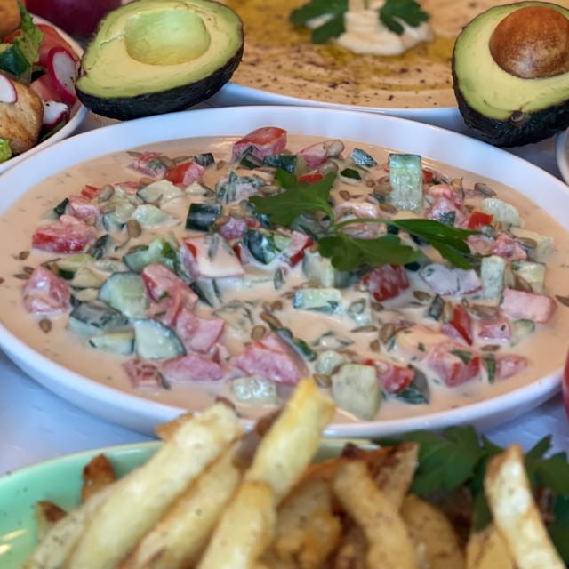 Tahini Salad.