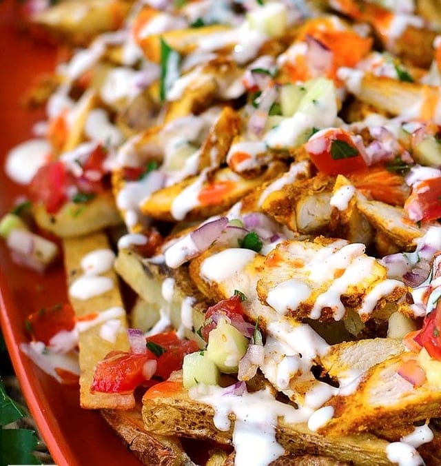 Chicken Shawarma Fries.