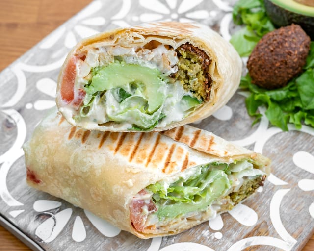Falafel California Wrap.
