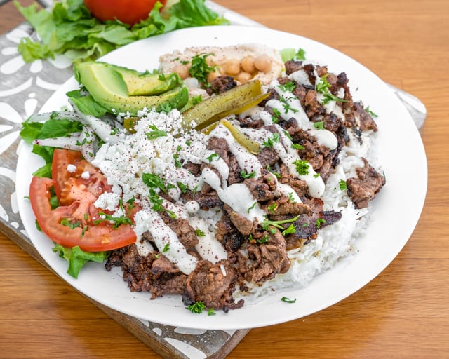 Shawarma Beef Plate.
