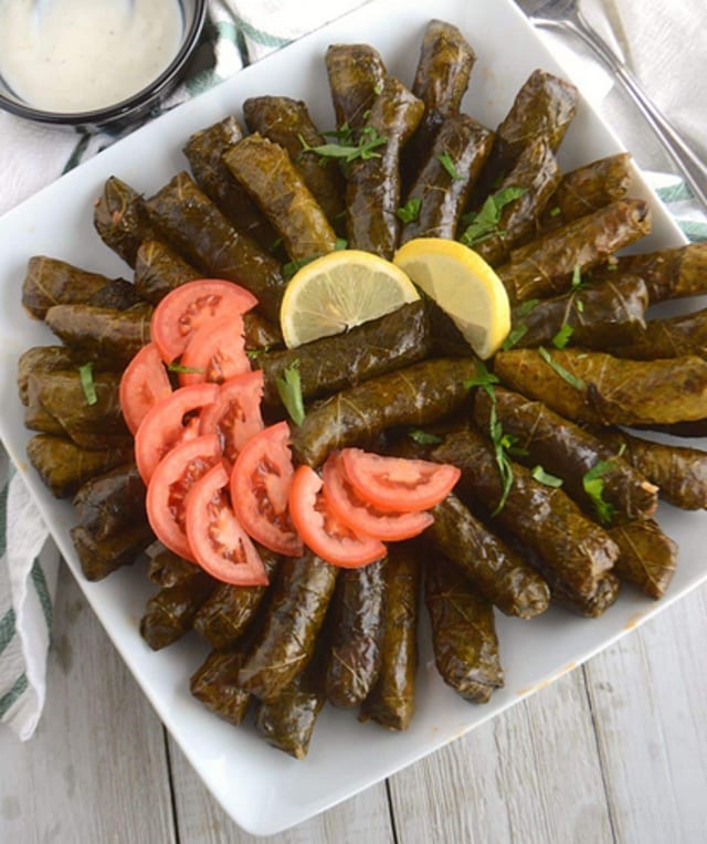 Grape Leaves.