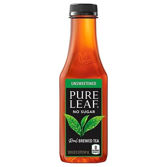 Pure Leaf Tea Brewed Unsweetened.